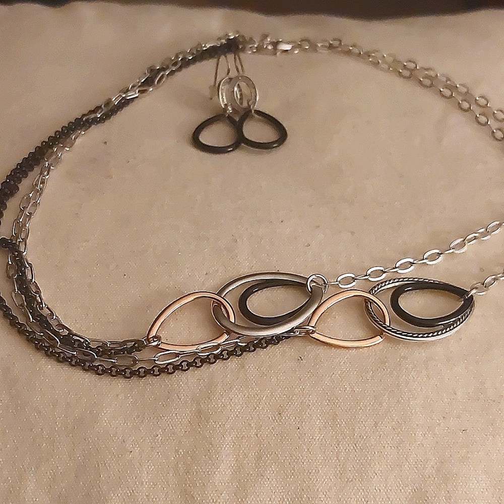 Brighton Neptune Rings necklace and earrings